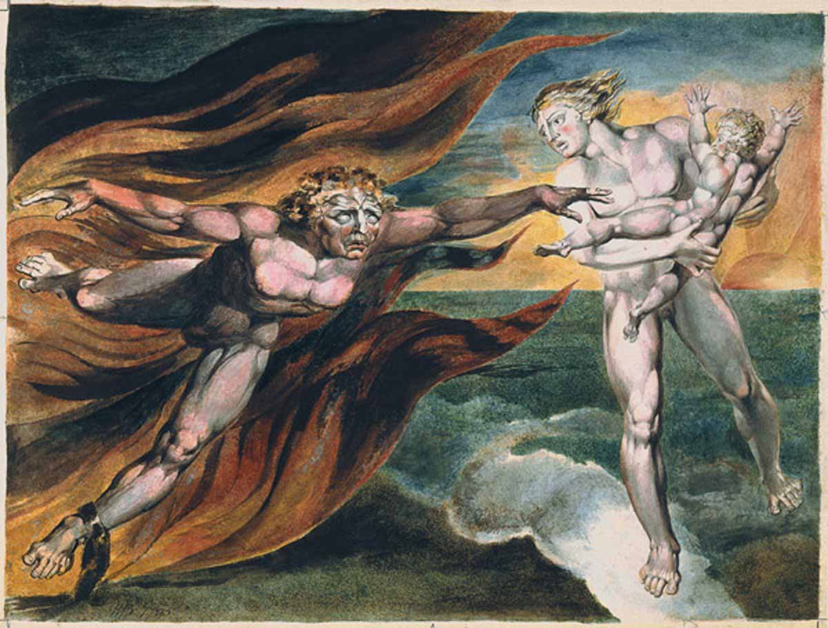blake good evil angels painting