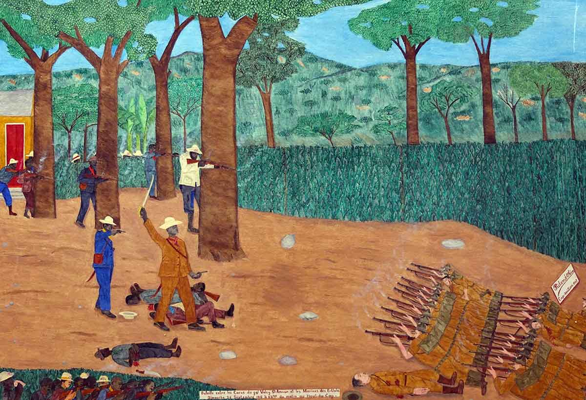 cacos insurgency painting