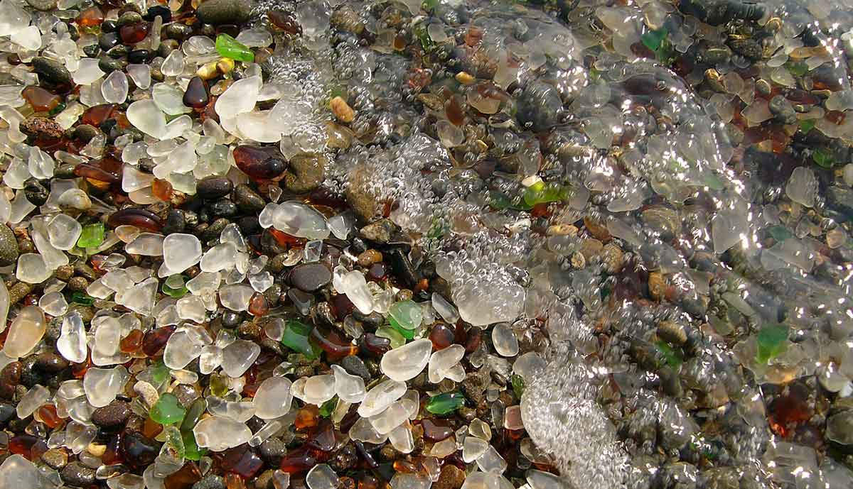 california glass beach