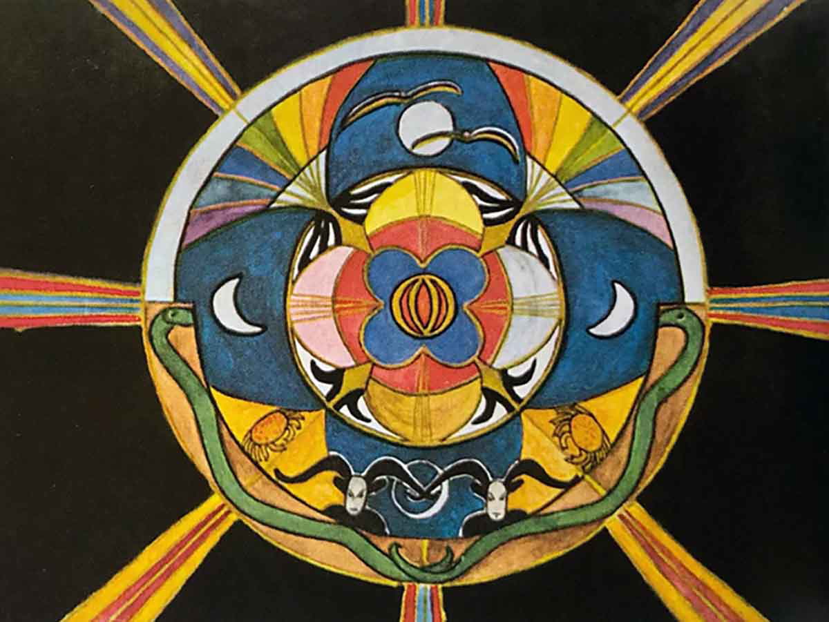 carl jung mandala drawing painting