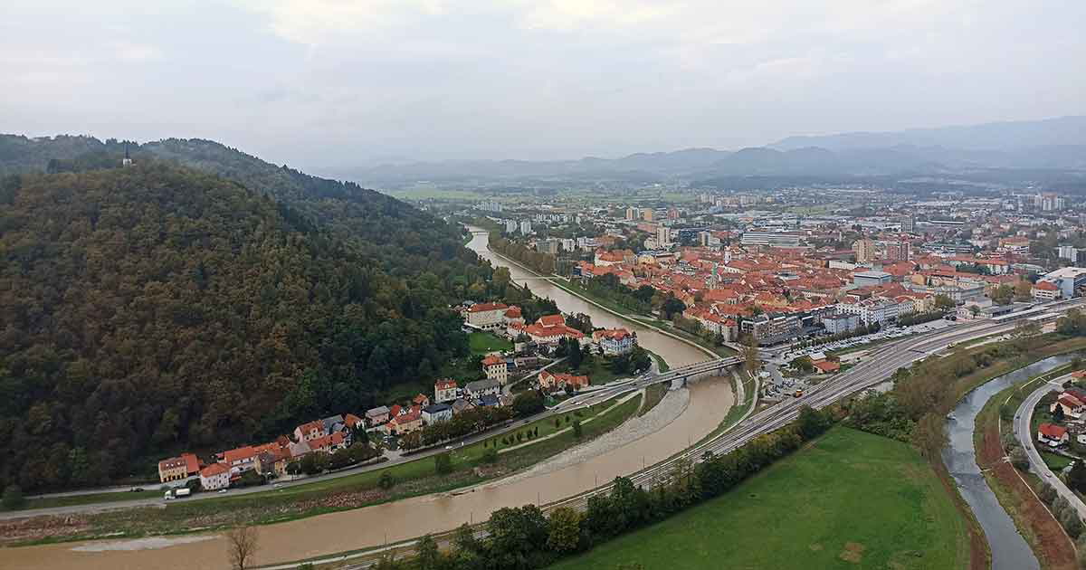 celje from castle