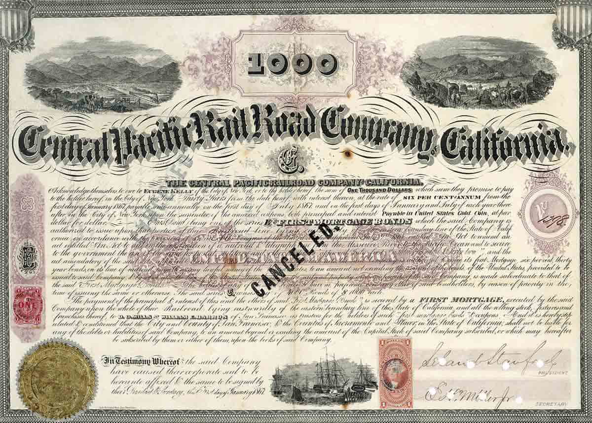 central pacific gold bond
