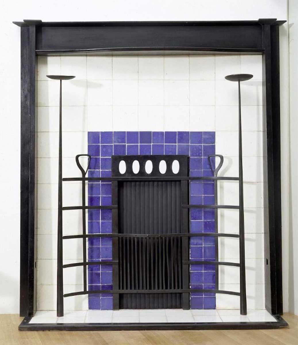 charles rennie mackintosh fireplace