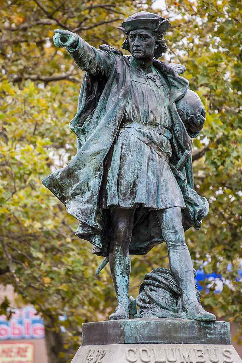 christopher columbus statue