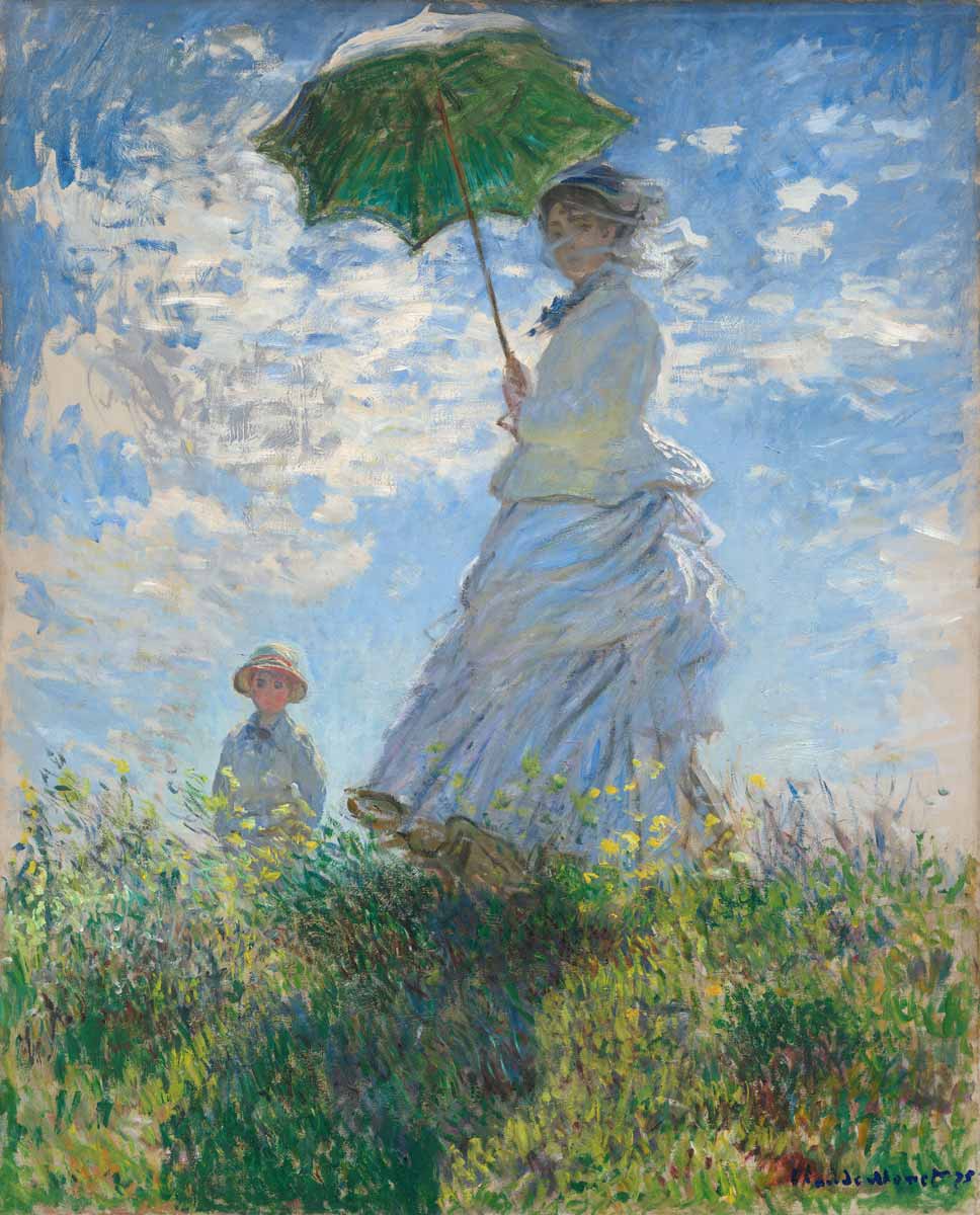 claude monet madame monet painting