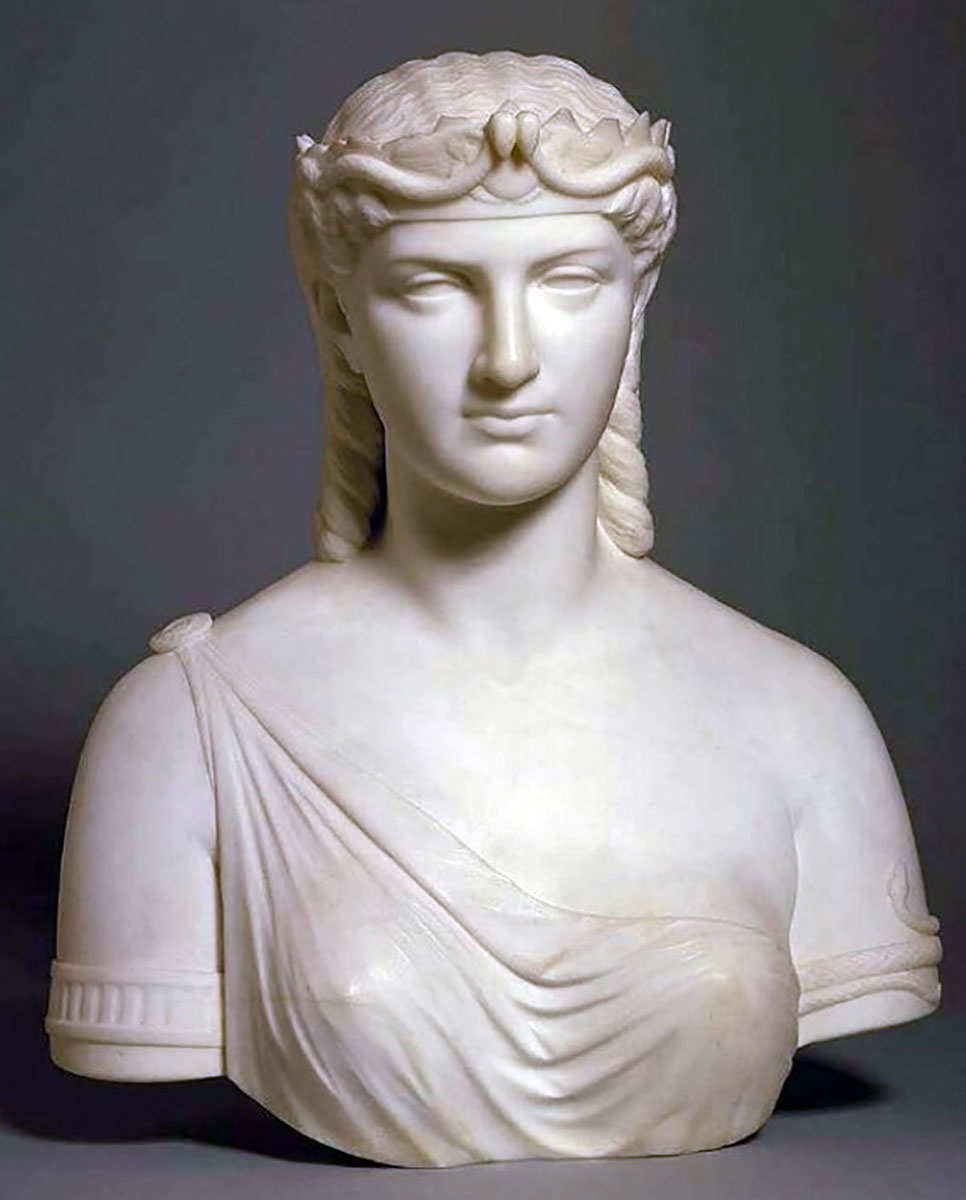 cleopatra bust