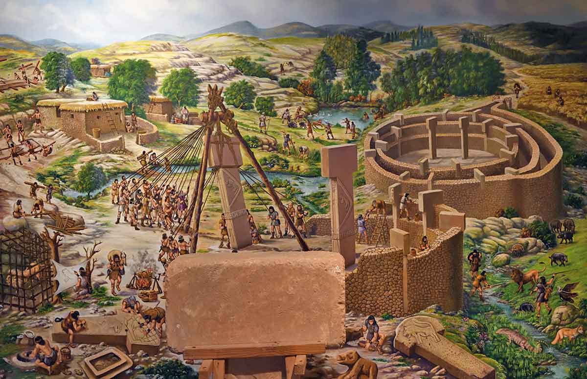 construction impression gobekli tepe