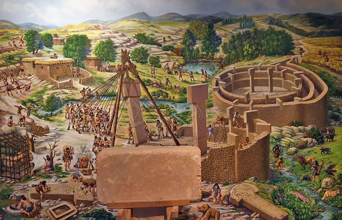 construction impression gobekli tepe