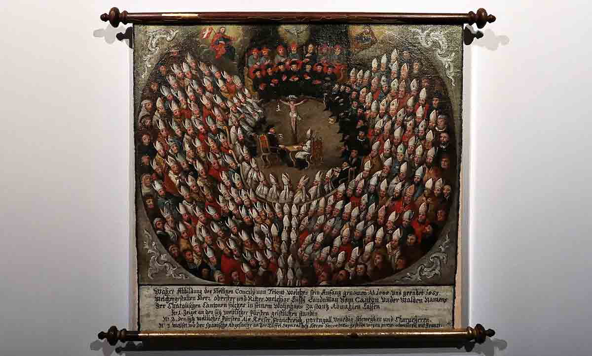 council of trent 1770 painting
