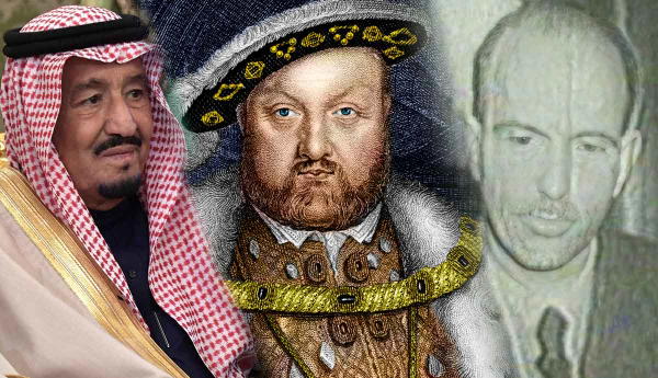 Three historical figures portrait collage