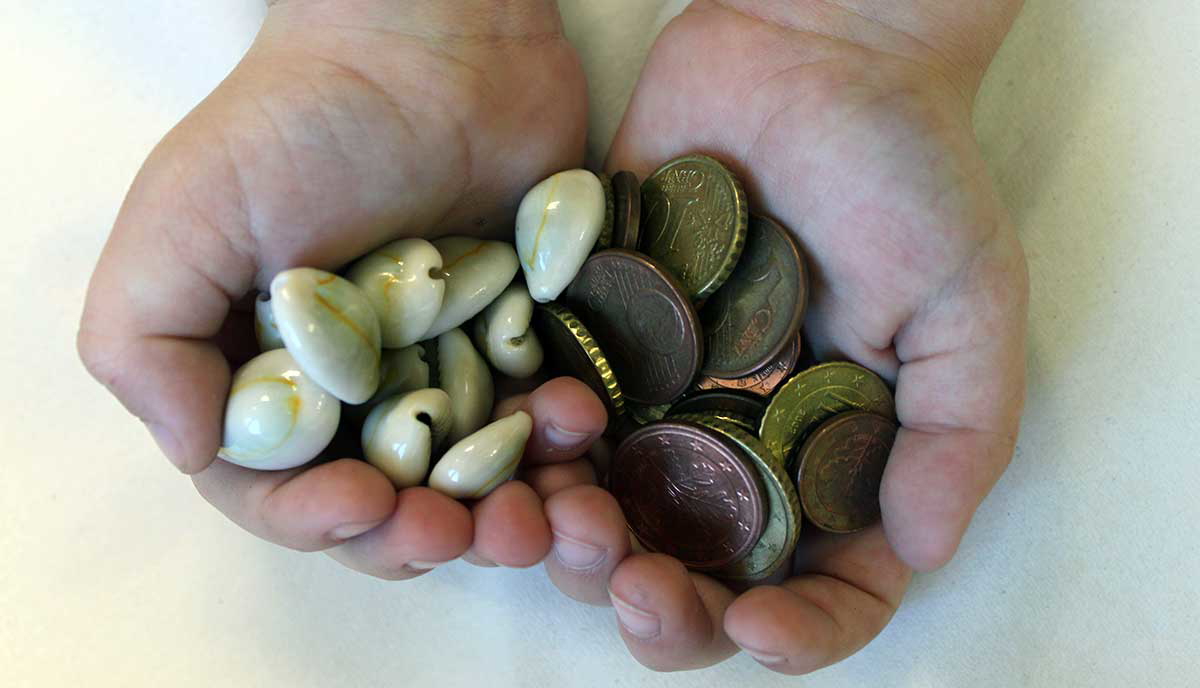 cowries euro cent coins