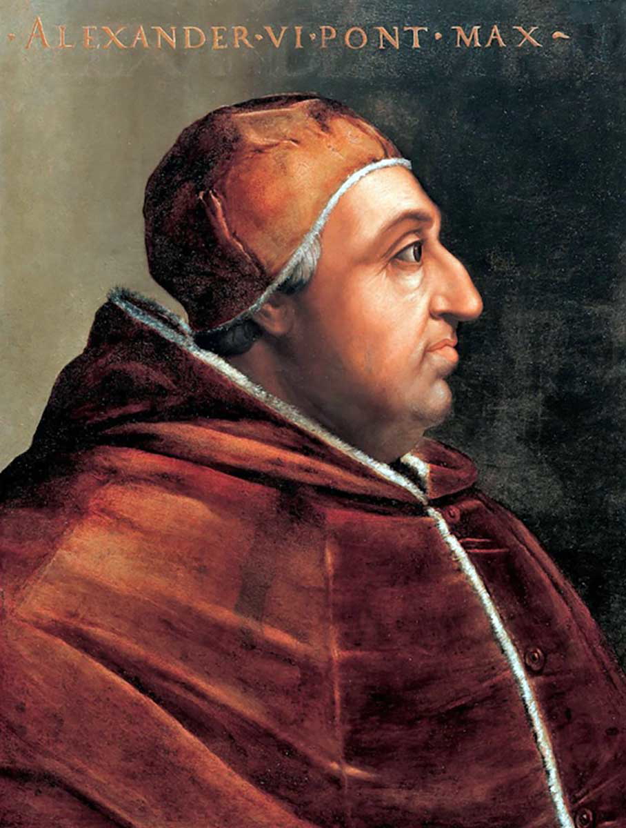 cristofano dell altissimo portrait of pope alexander vi