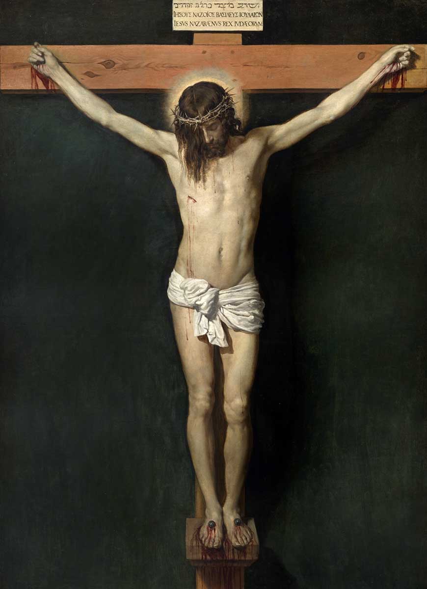 crucified christ valazquez christs passion