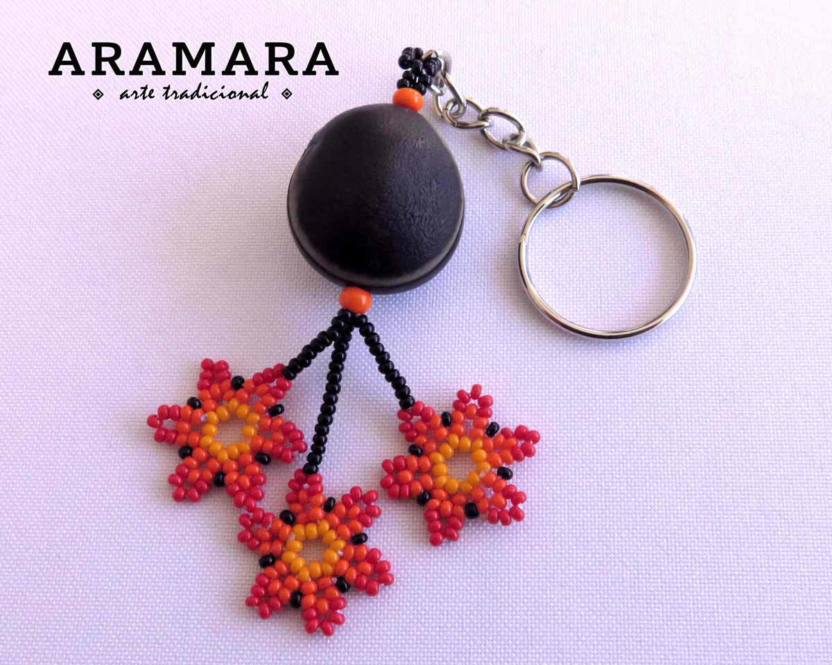 deers eye seed keychain