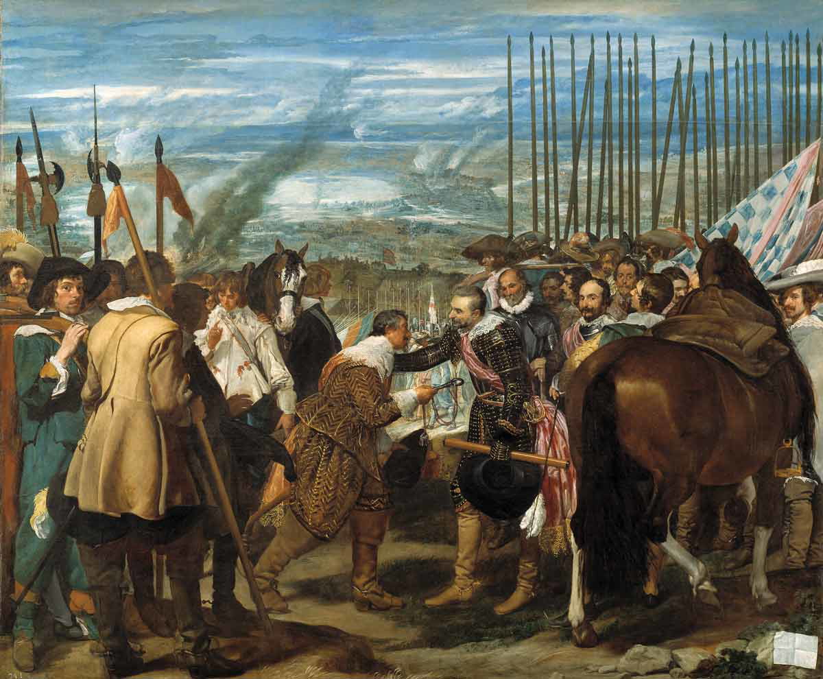 diego velázquez surrender of breda painting