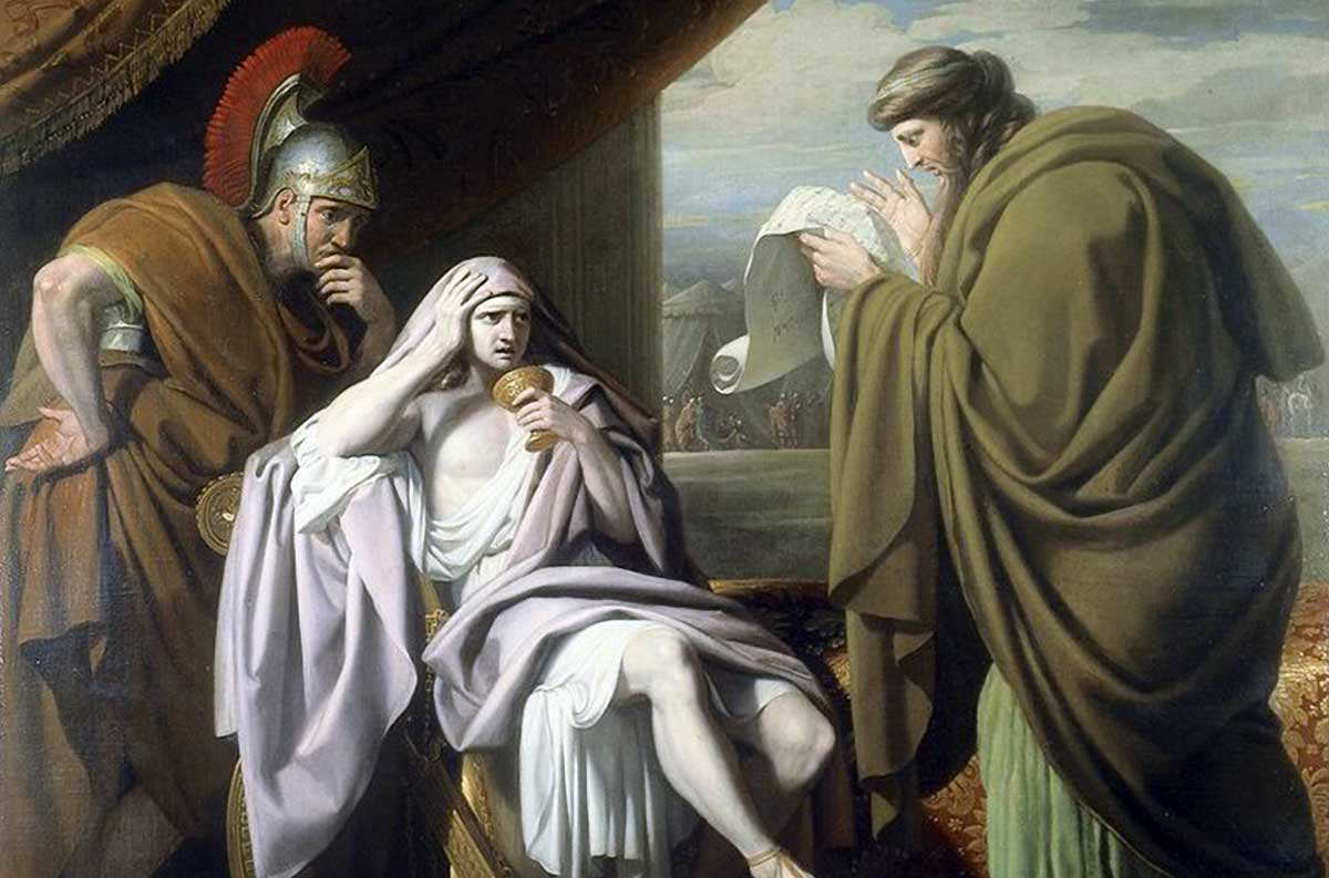 doctor treating alexander great