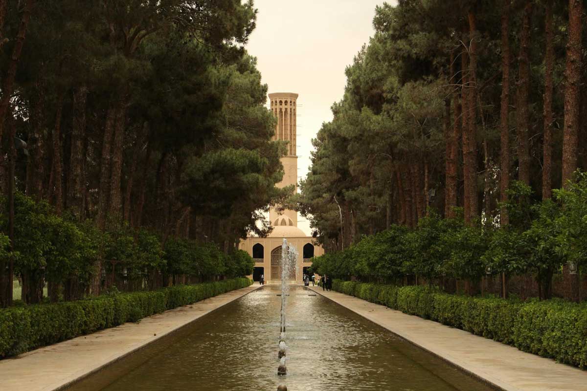 dolat abad garden yazd iran