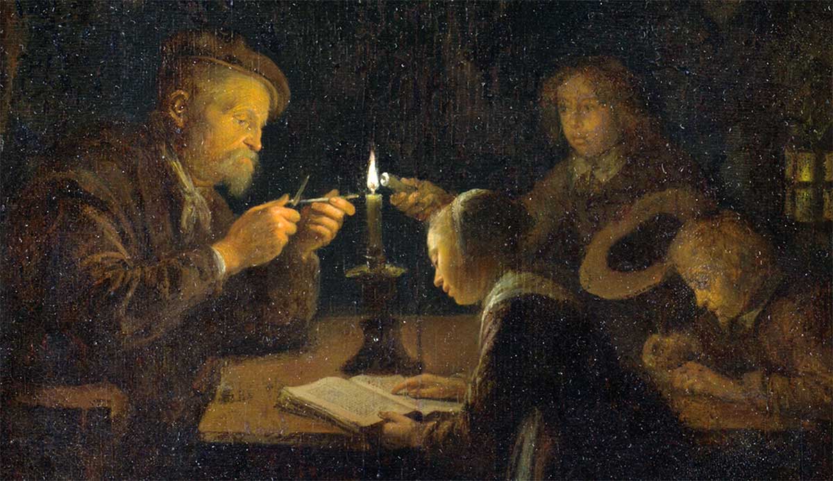 dou evening school painting