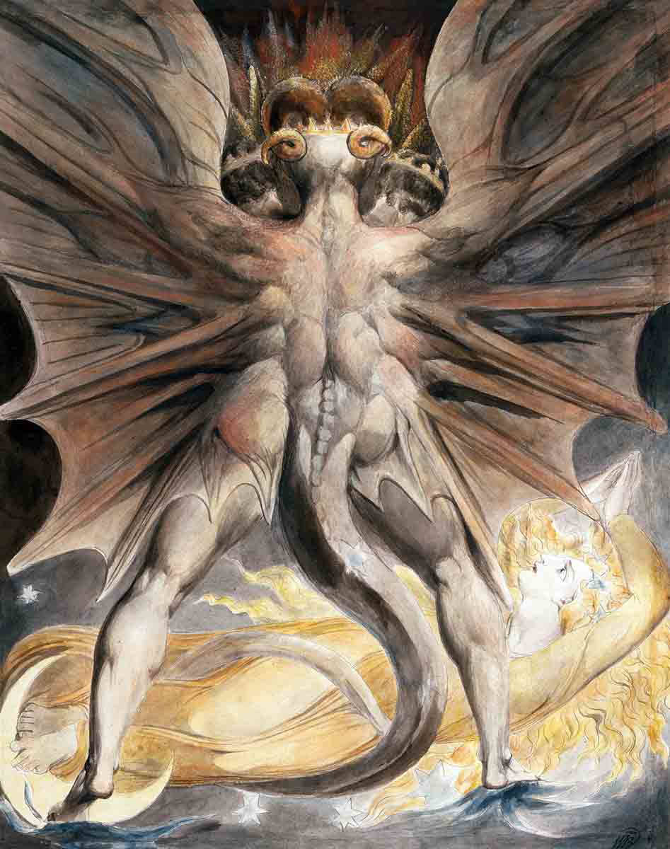 dragon bible william blake