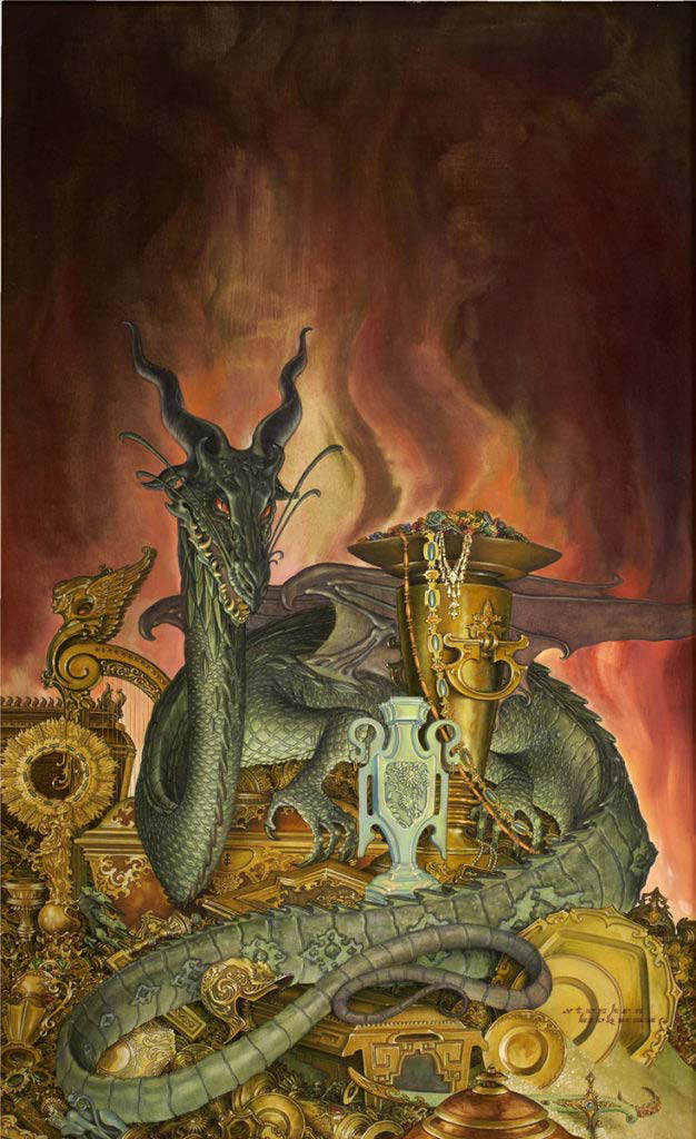 dragons hoard old english poetry