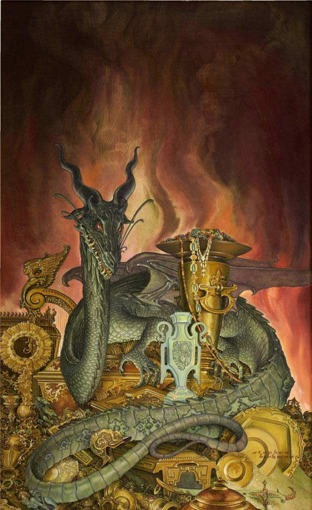 dragons hoard old english poetry