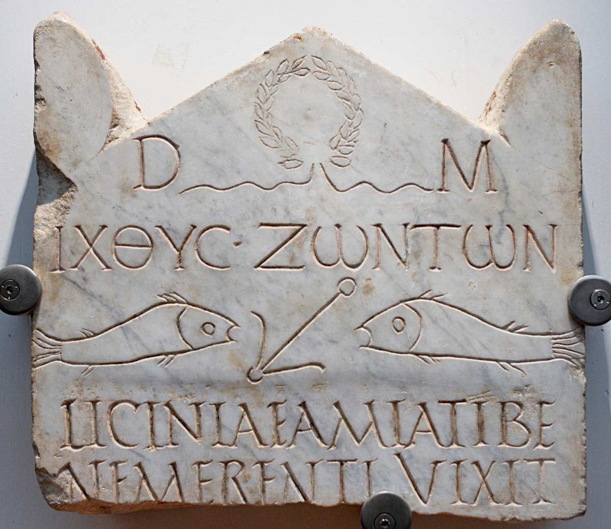 early christian stele