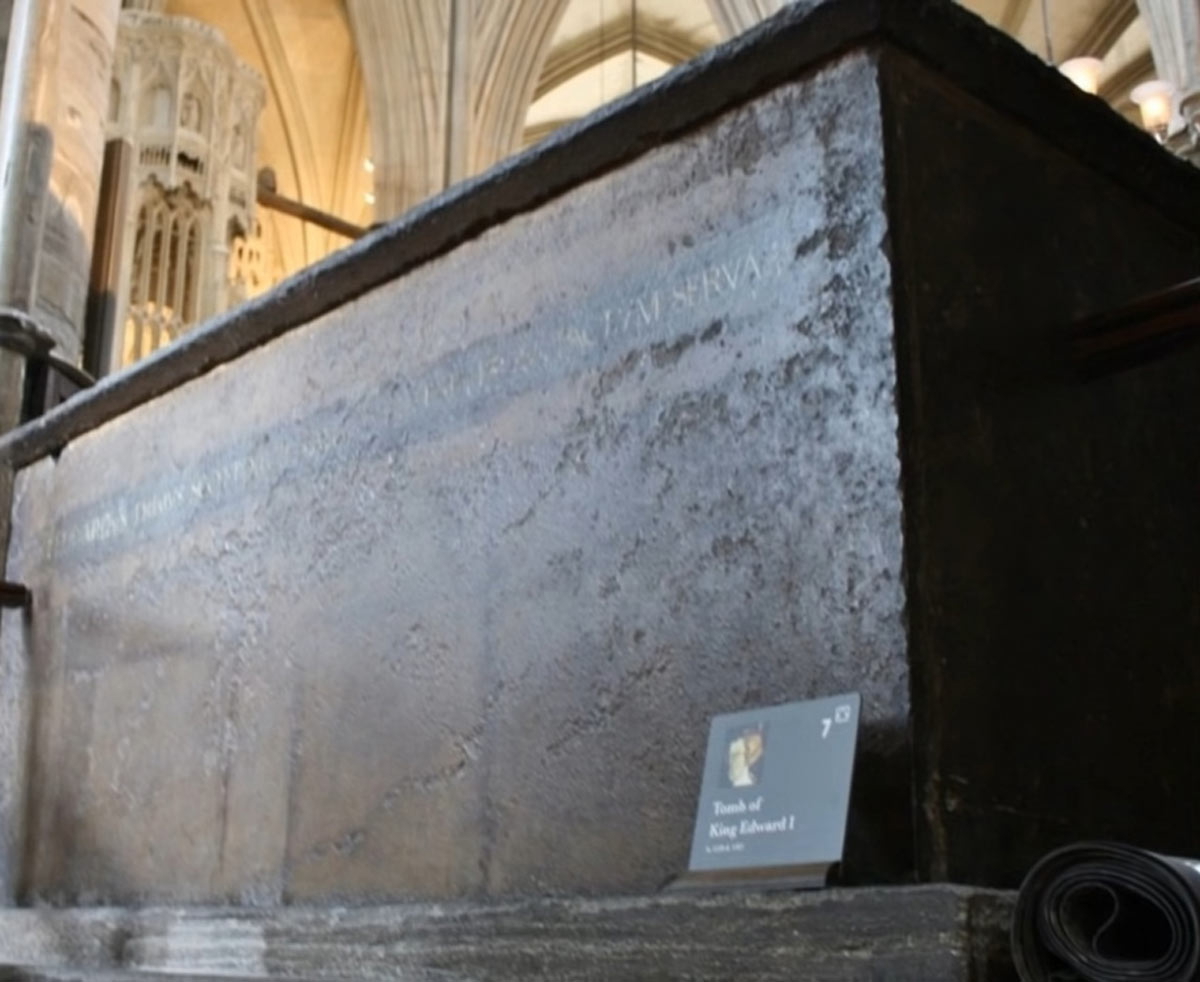 edward i tomb