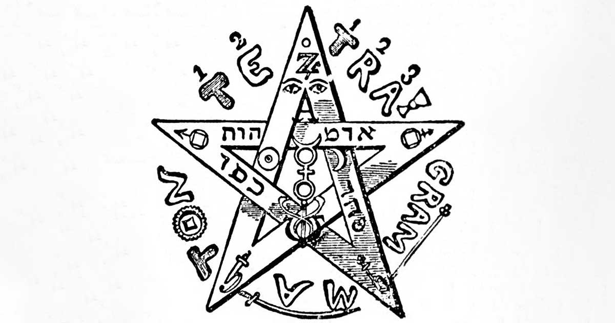 eliphas levi pentagram magic formula