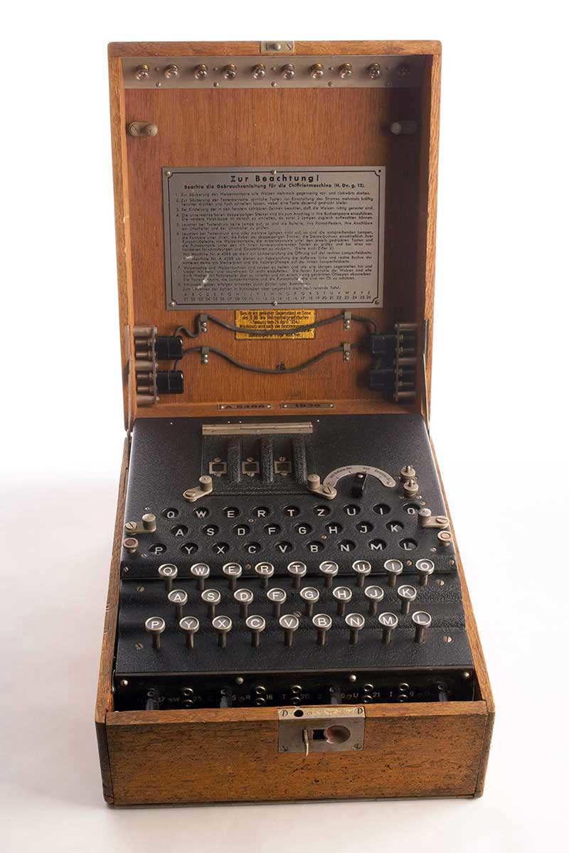enigma coding machine ww2