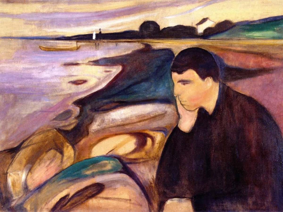 envard munch melancholy painting
