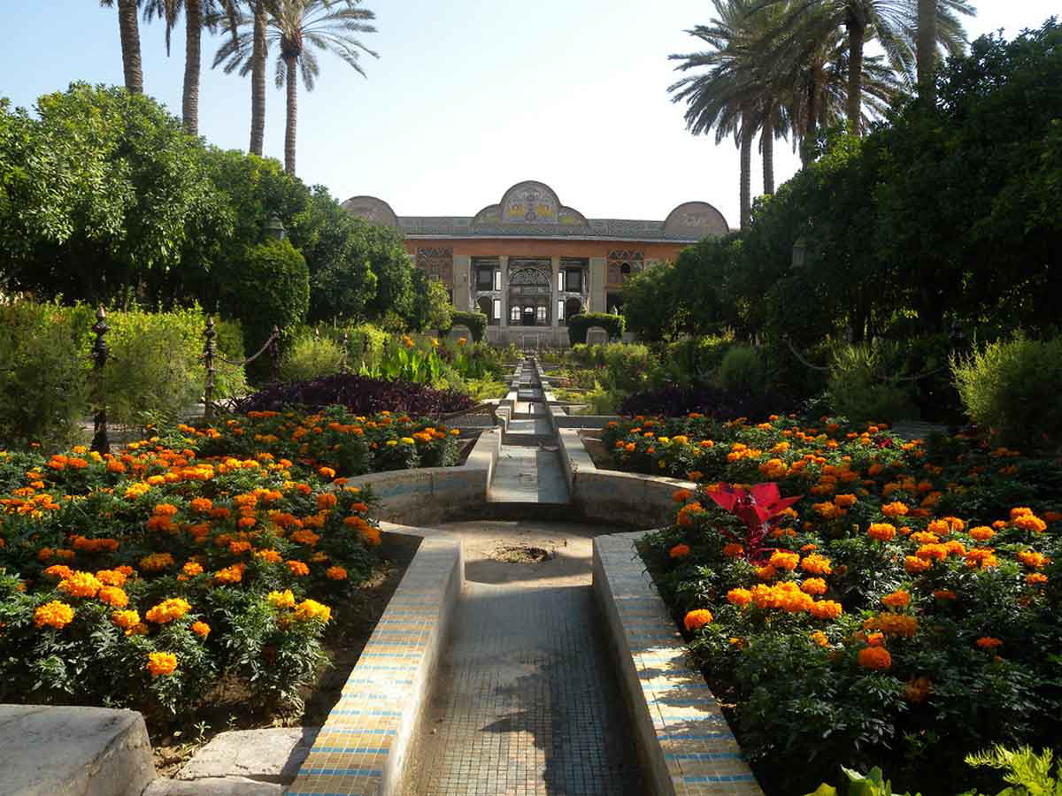 eram garden shiraz iran