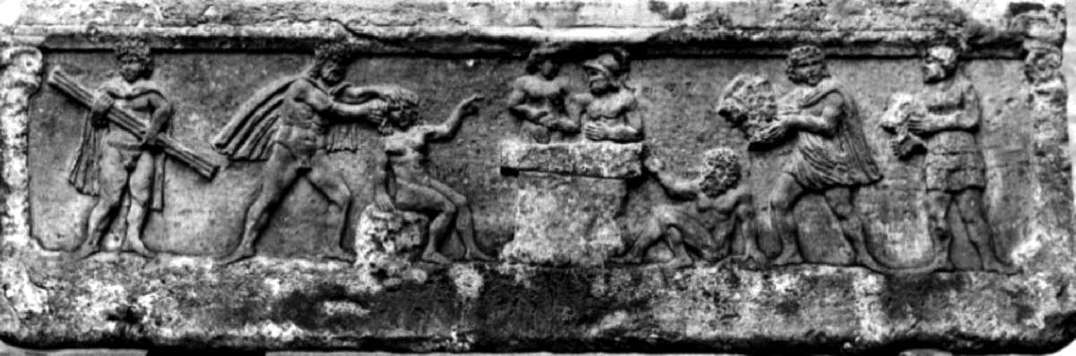 etruscan sarcophagus sacrifice