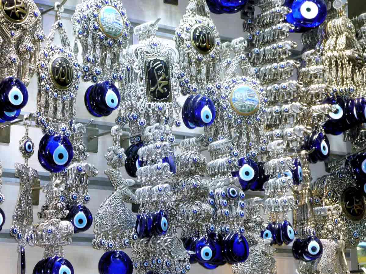 evil eye talismans and jewelry