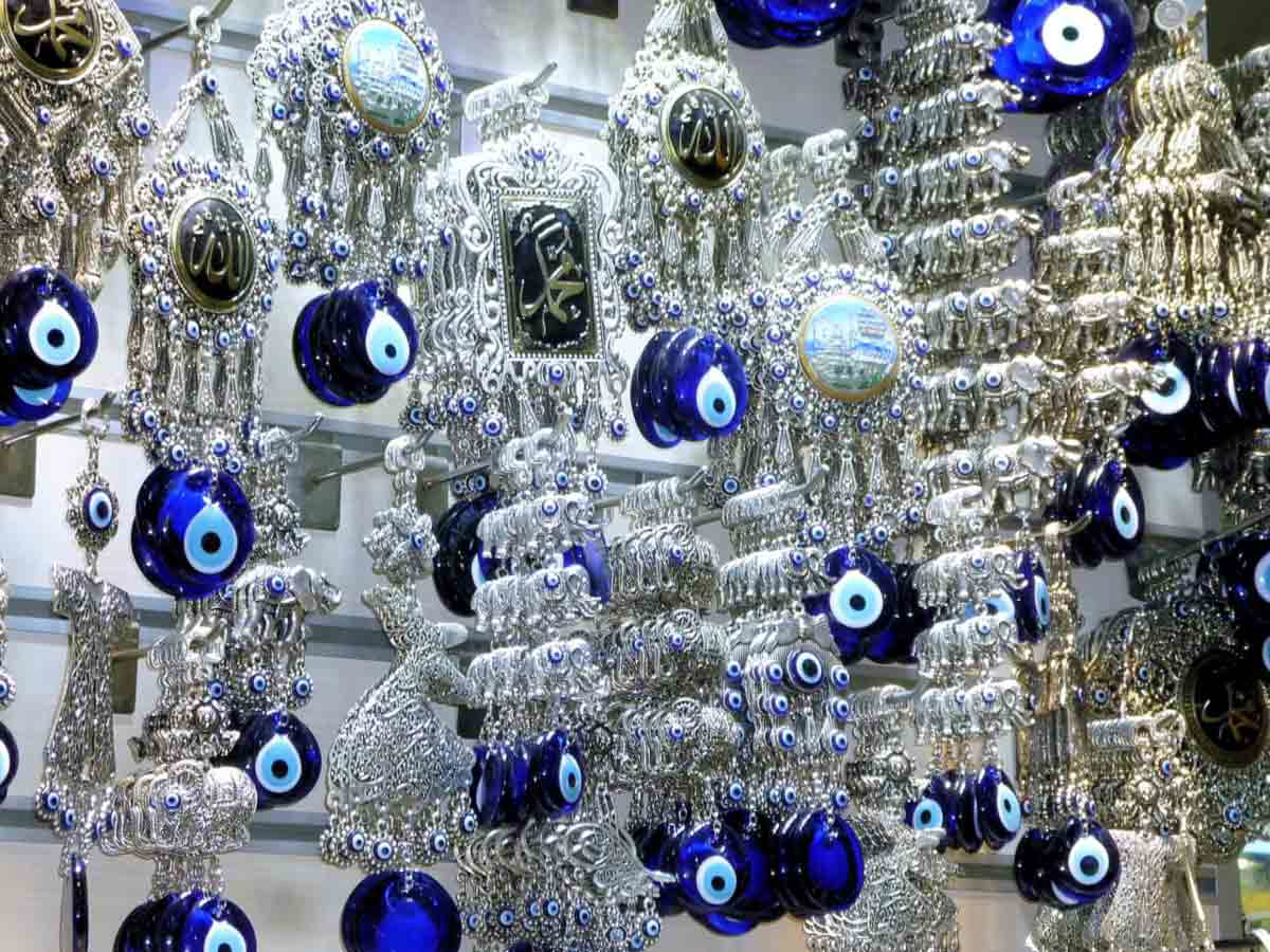 evil eye talismans and jewelry