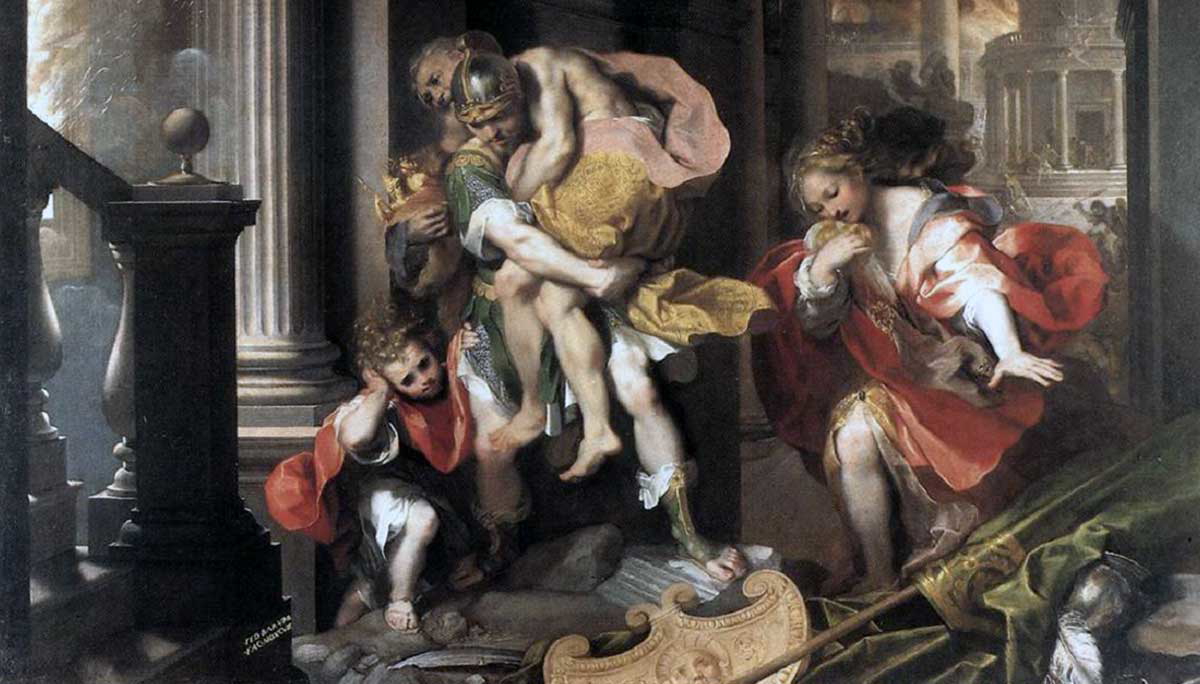 flight aeneas federico barrocci