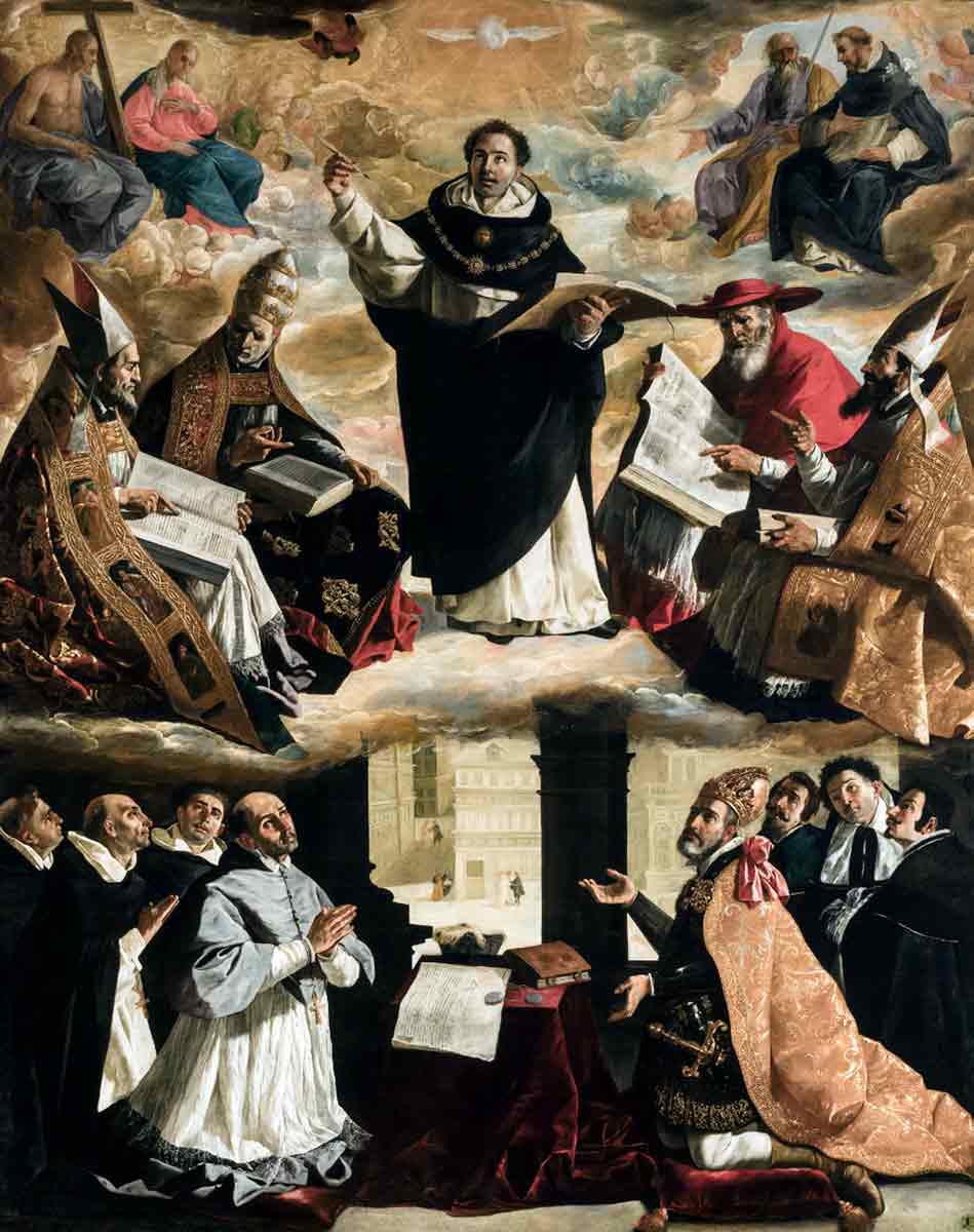 francisco de zurbaran apotheosis painting