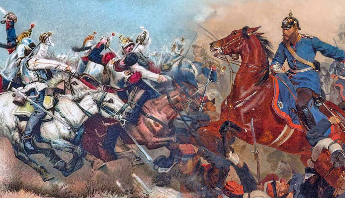Cuirassiers at Rezonville and Mars-La-Tour battle