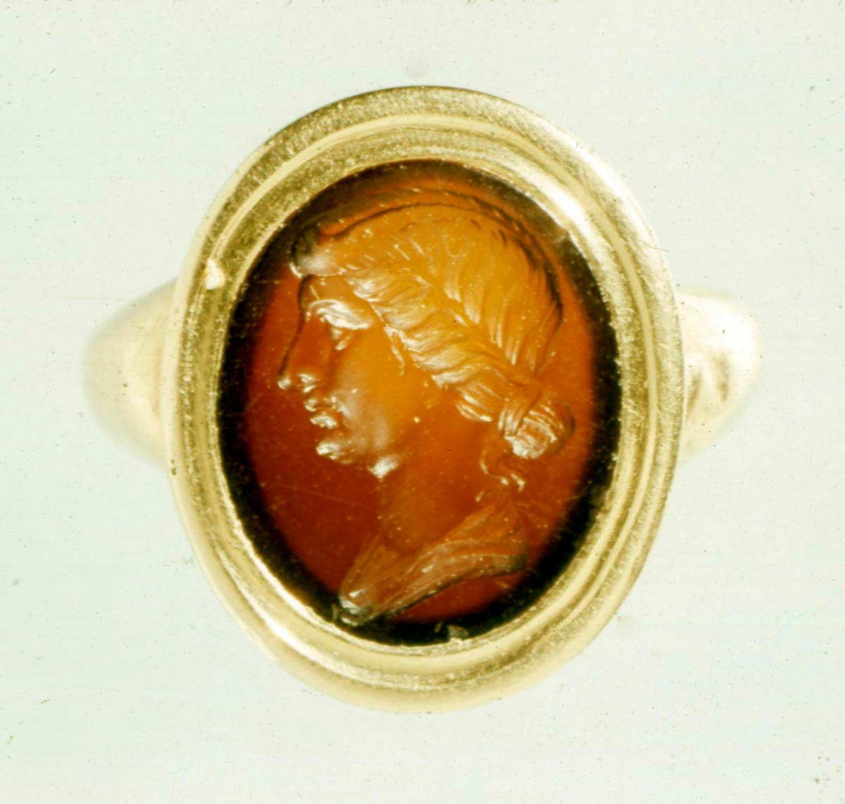 gem engraved with bust livia