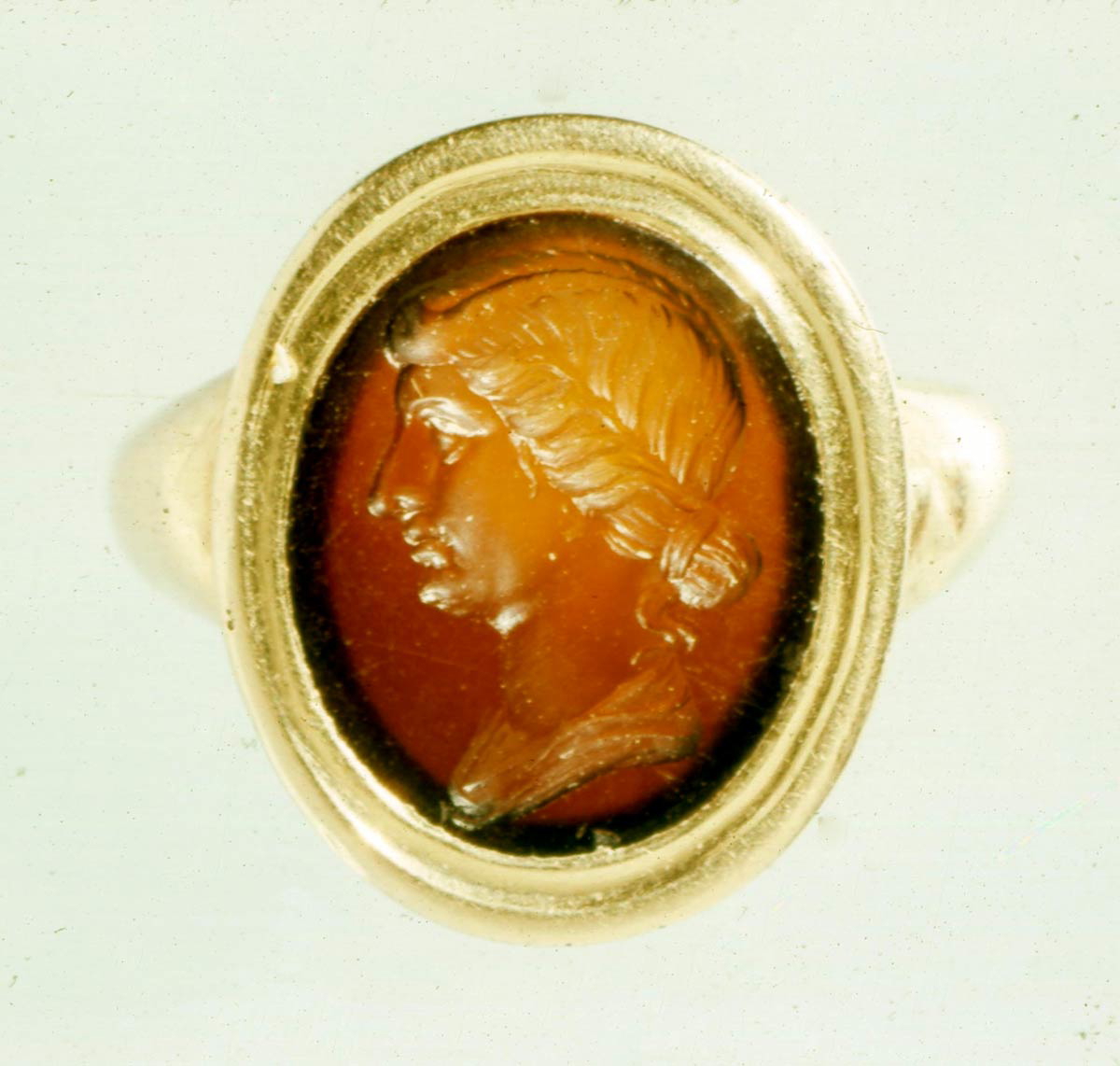 gem engraved with bust livia