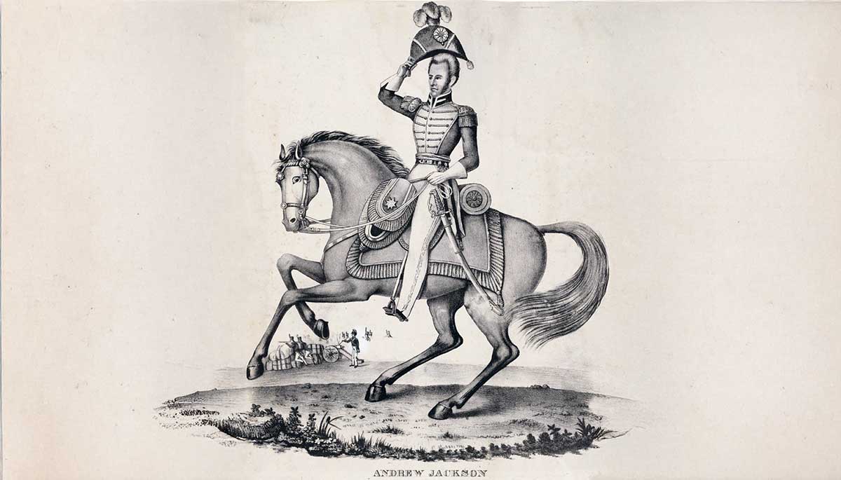general andrew jackson horseback