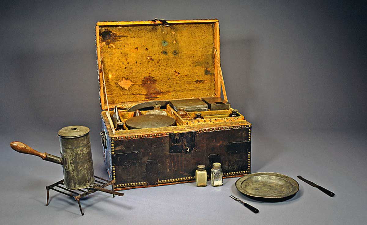 george washington camp chest