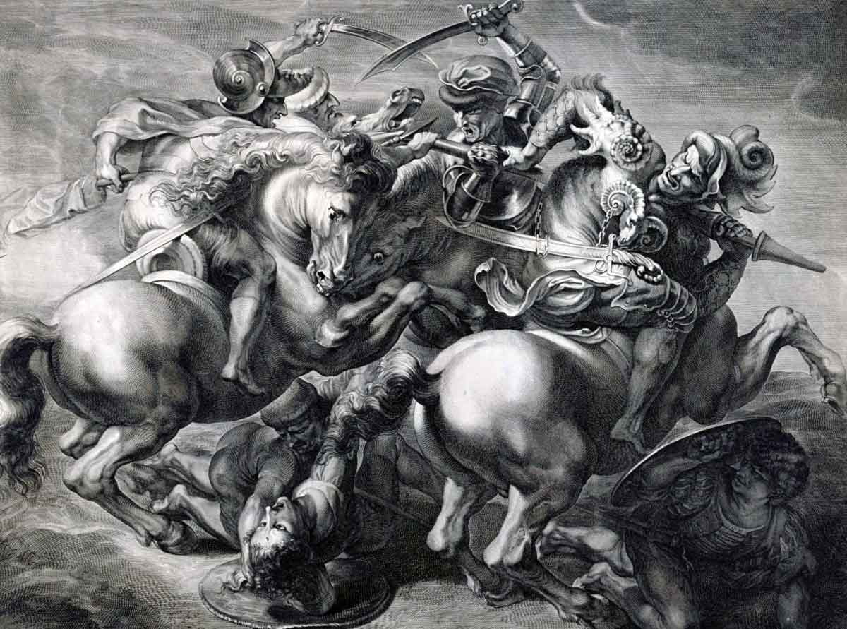 gérard edelinck battle of anghiari painting