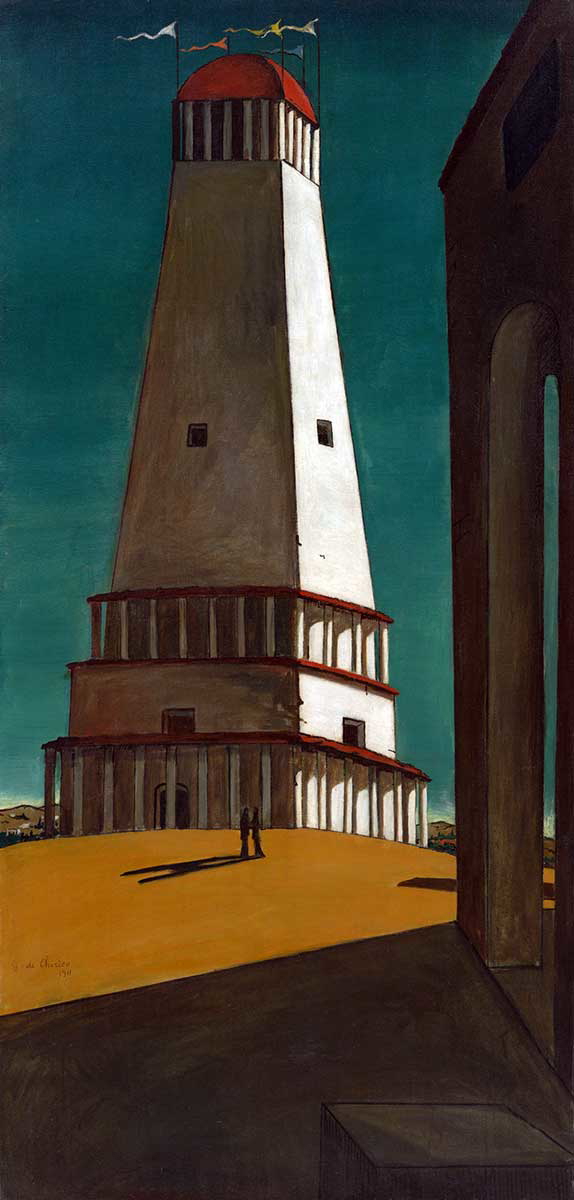 giorgio de chirico nostalia of infinite painting