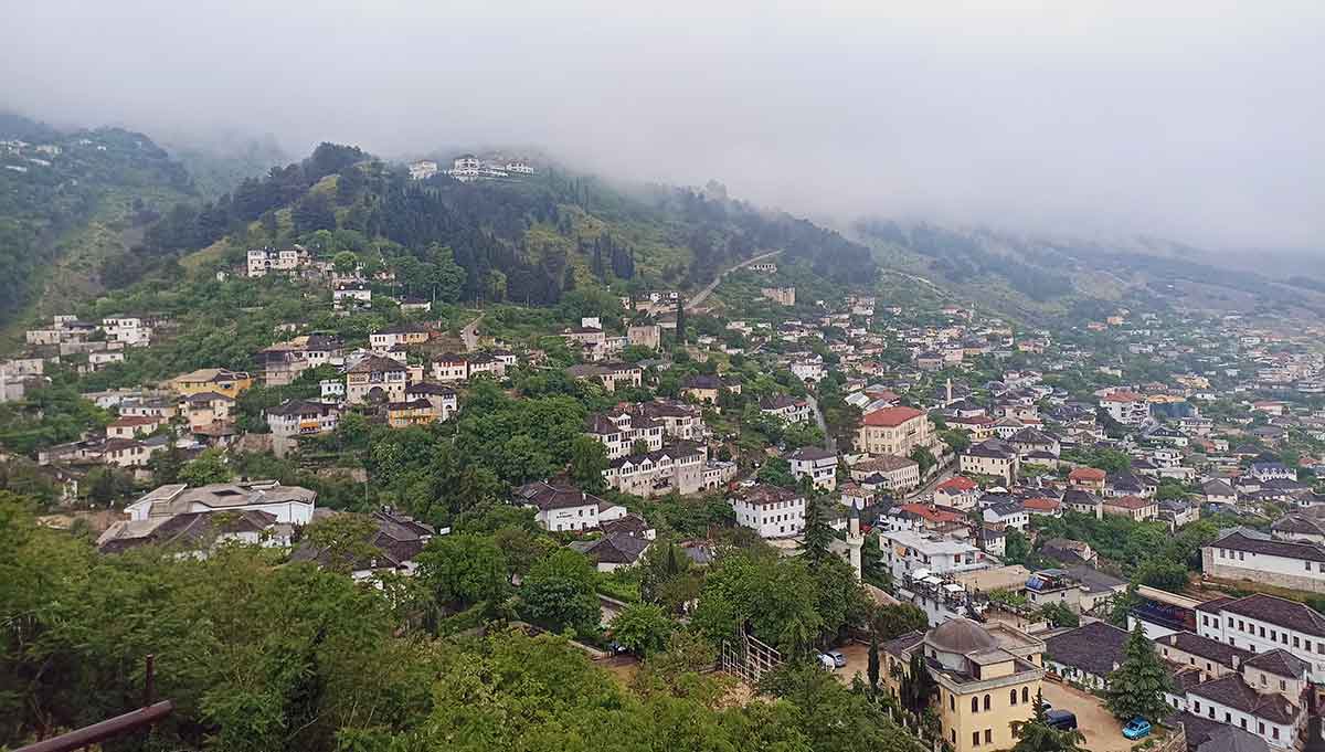 gjirokaster from castle