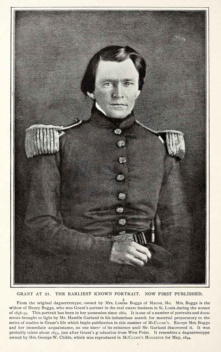 grant earliest known portrait