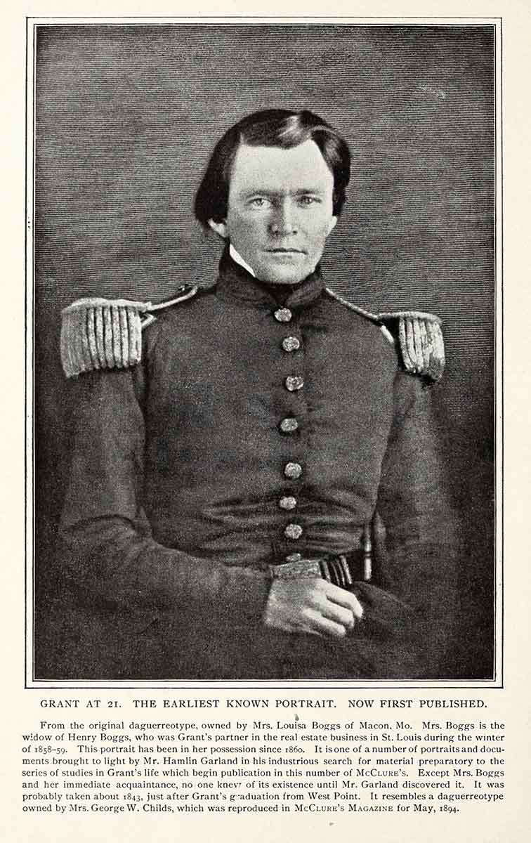 grant earliest known portrait