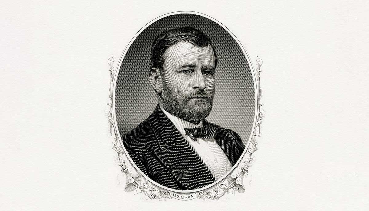 grant engraved portrait undated