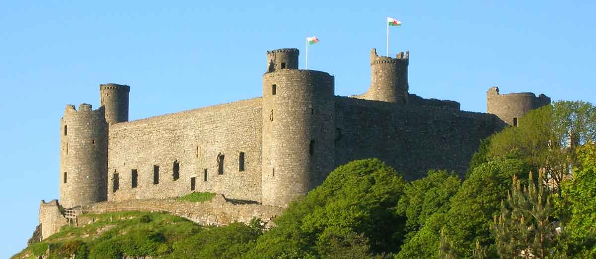 harlech castle wales