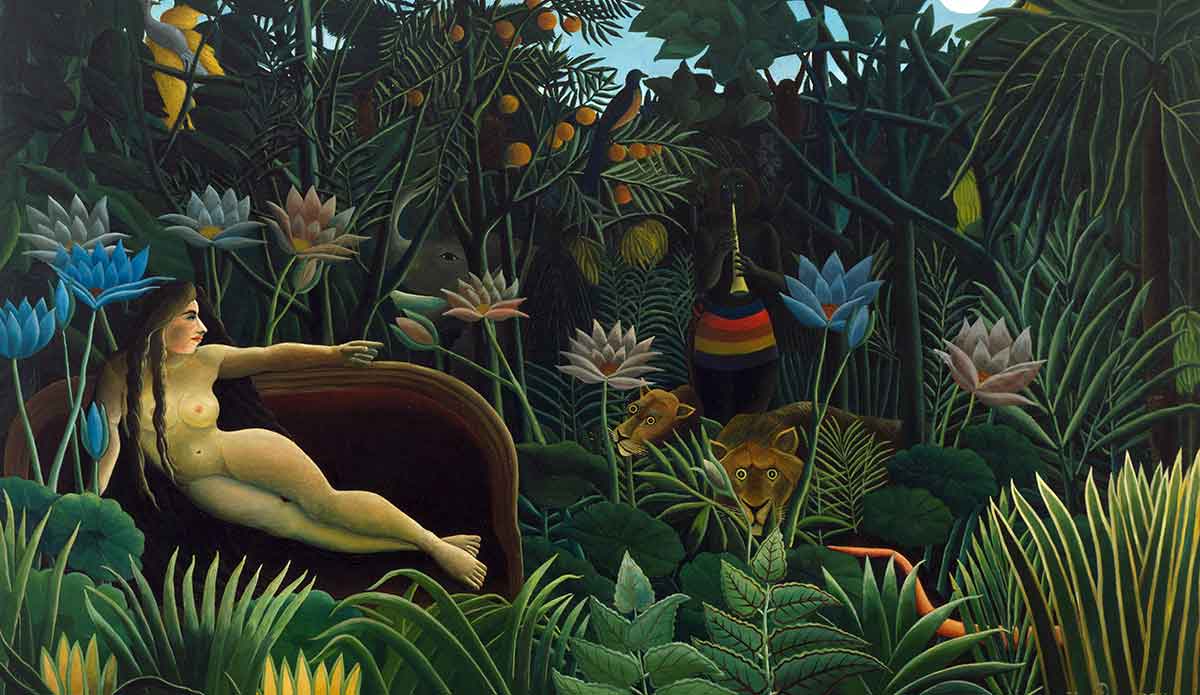 henri rosseau dream painting