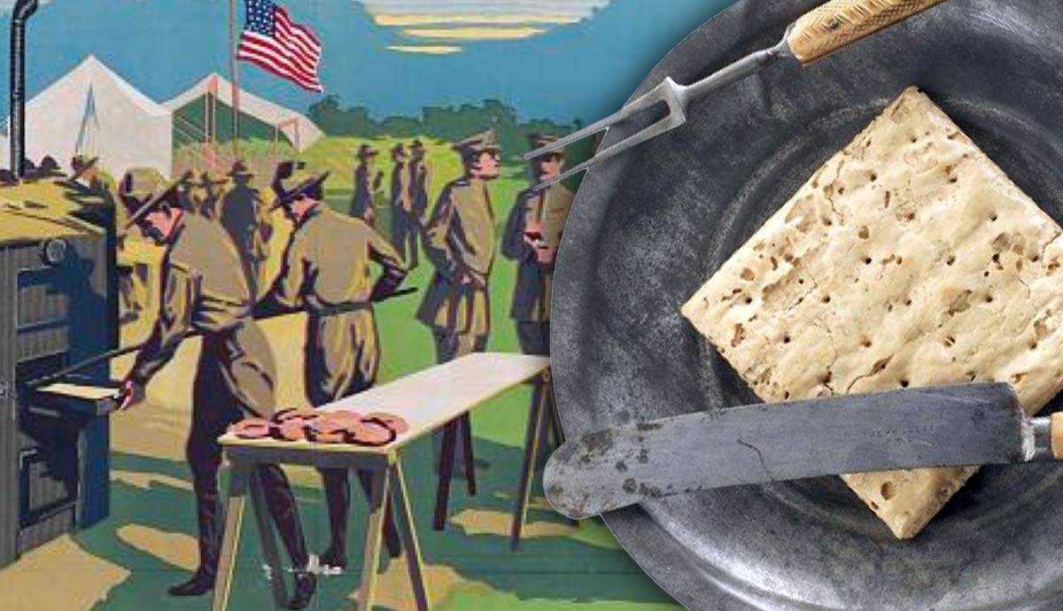 Civil War mess and 1917 recruitment poster